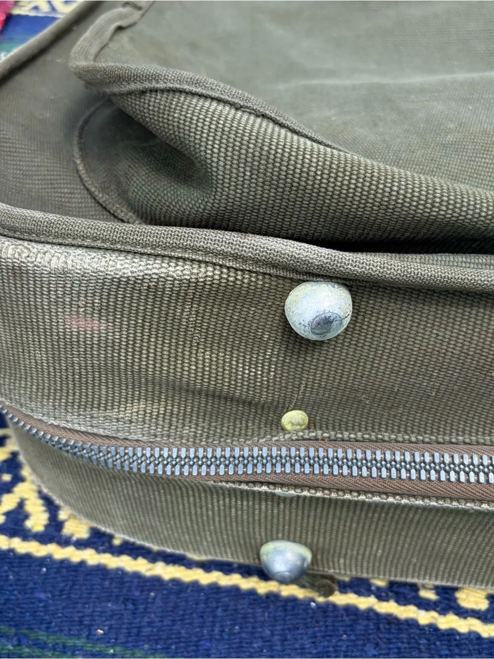 WWII B4 USAF officer garmet bag